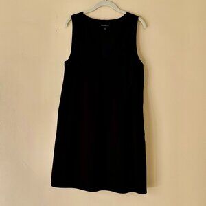 BANANA REPUBLIC SHIFT DRESS WITH BOW AND POCKETS | BLACK